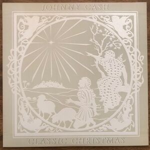 Johnny Cash Vinyl Lp Classic Christmas ‘80